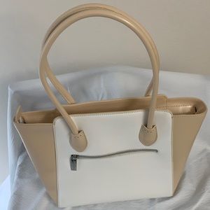 Charles Jourdan Handbag with protective bag. Zippered insert.